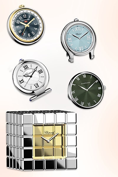 Pendulettes de table et réveils de luxe Chopard