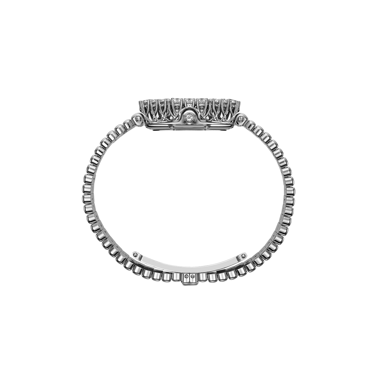 Chopard L'Heure du Diamant系列 女性 diamond watch SIDE