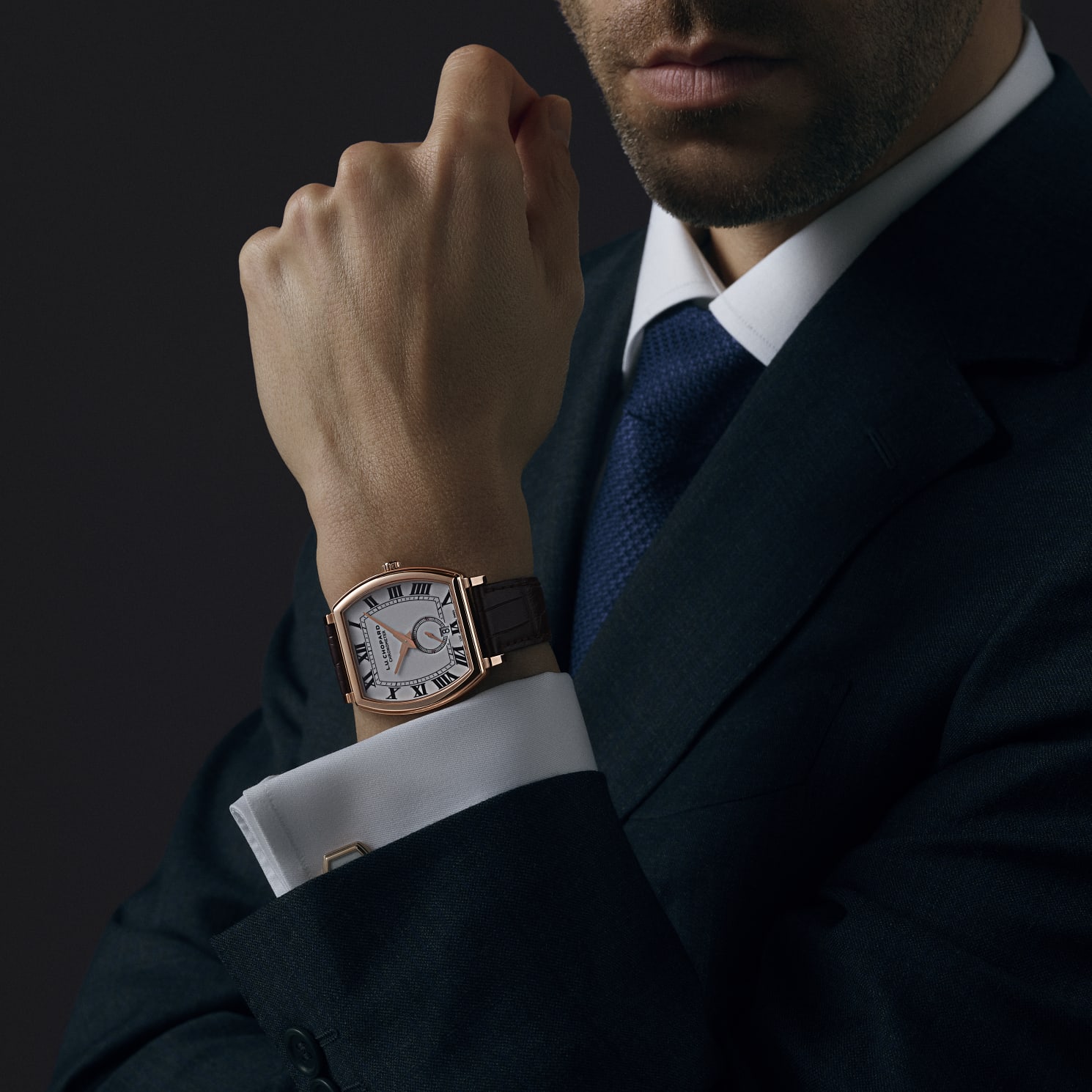 Chopard L.U.C系列 男人  watch FRONT