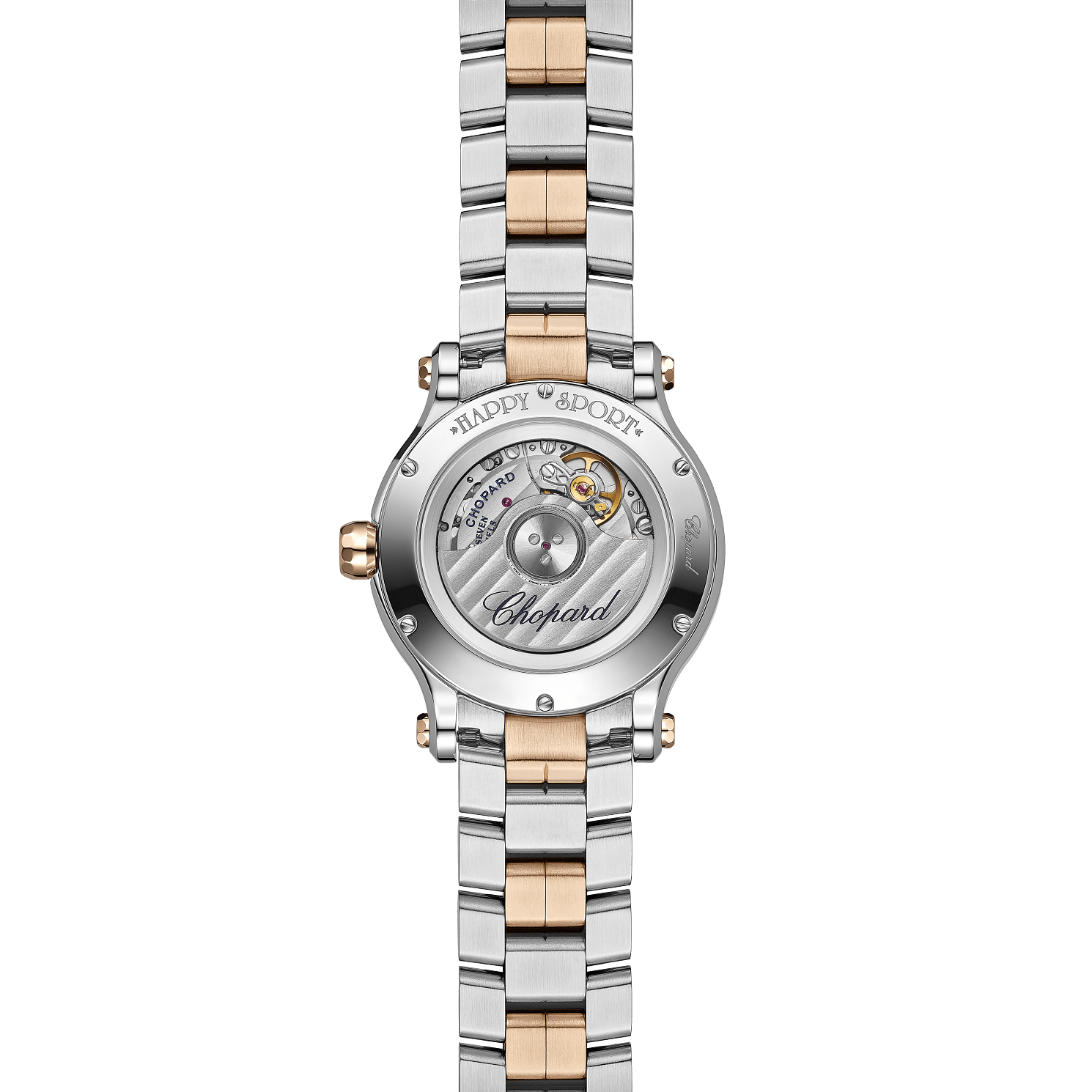 Chopard Happy Sport Women diamond watch BACK