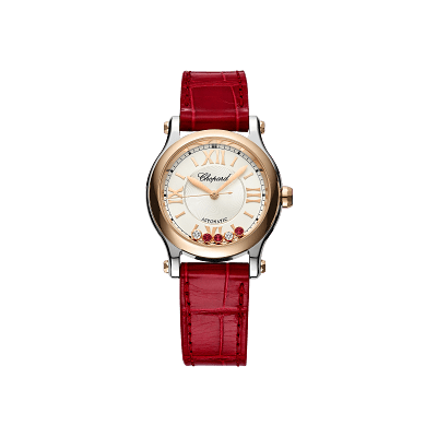 Chopard Happy Sport Women diamond watch FRONT