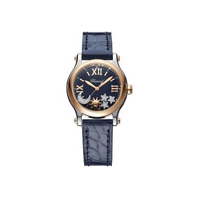 Chopard Happy Sport Women diamond watch FRONT