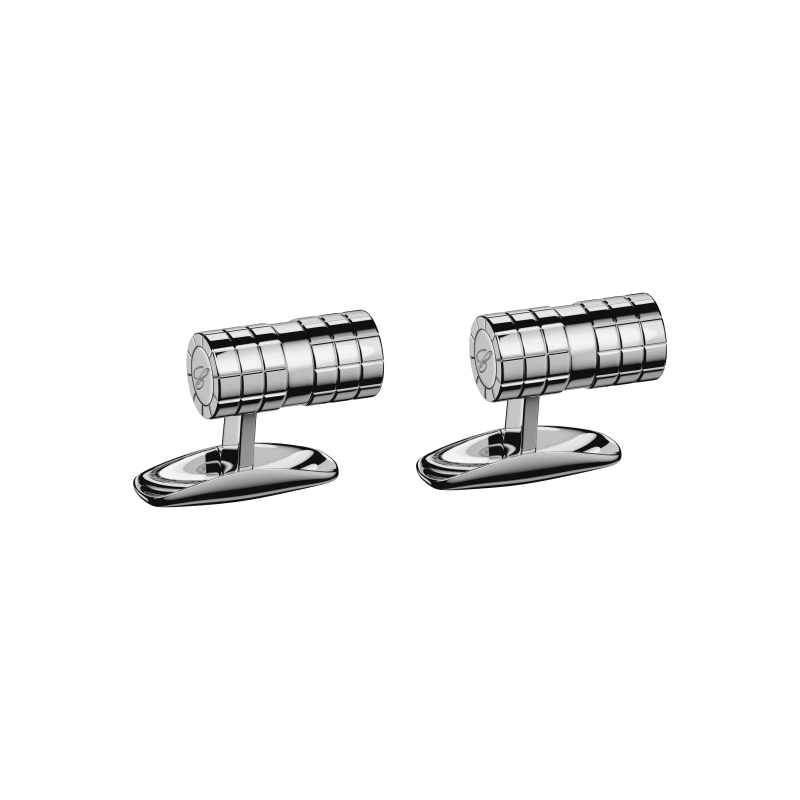 Ice Cube Cylindrical Cufflinks