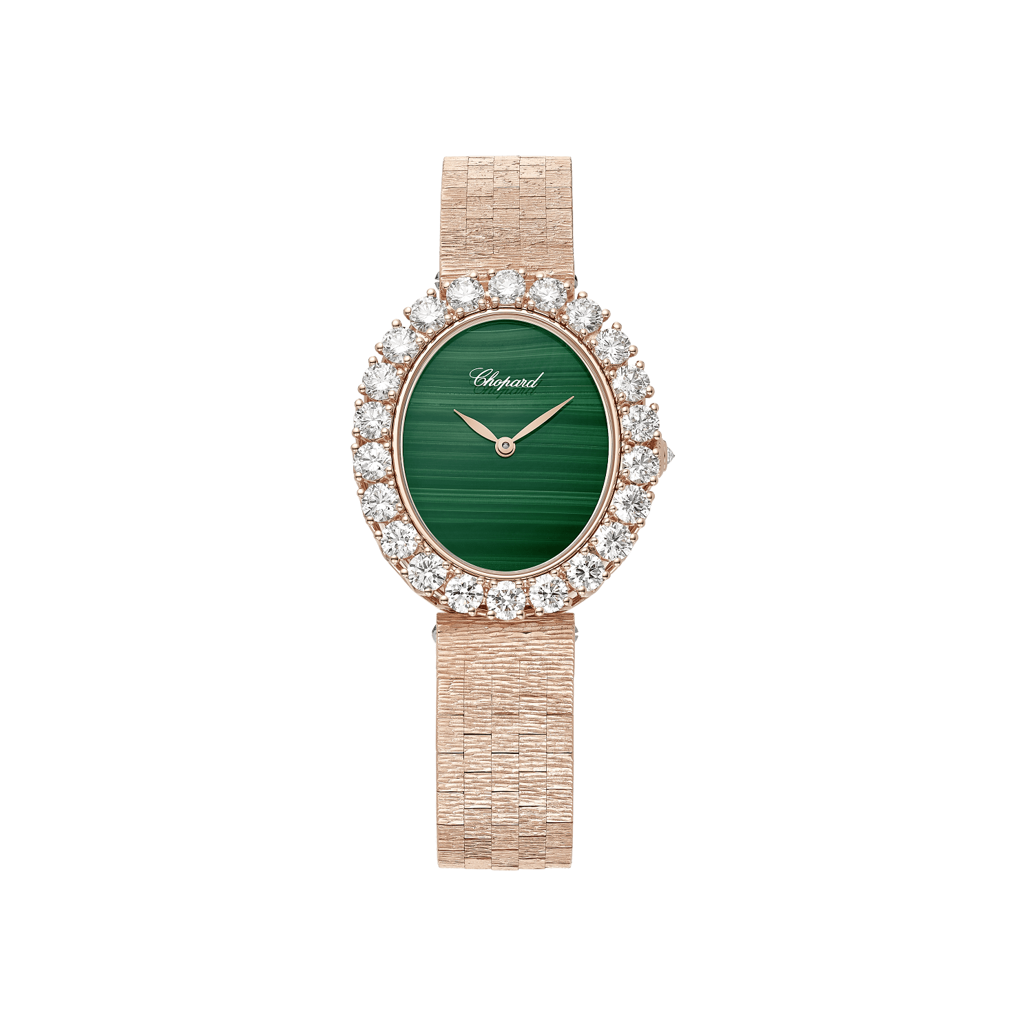 Chopard L'Heure du Diamant系列 女性 diamond watch FRONT