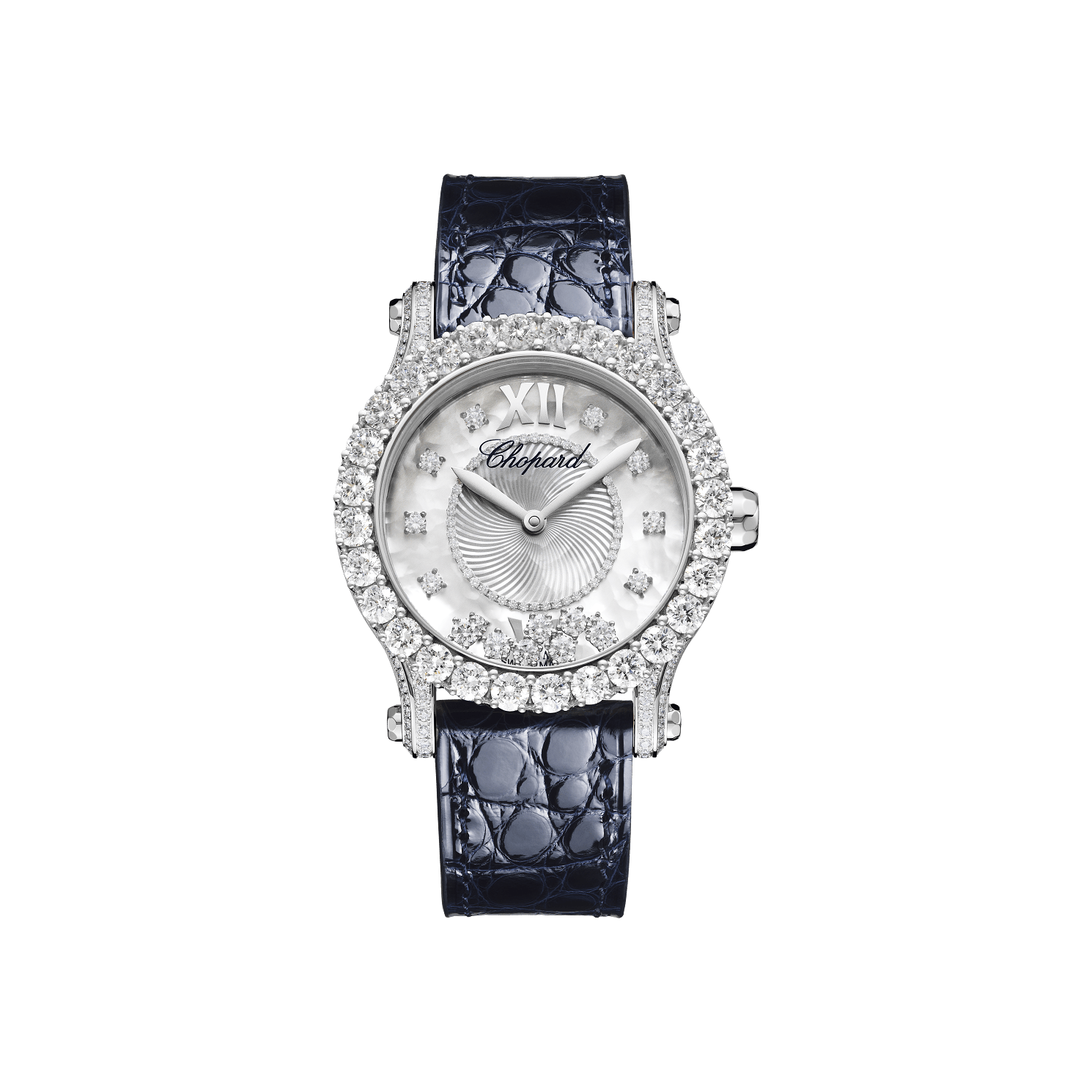 Chopard Happy Sport Women diamond watch FRONT
