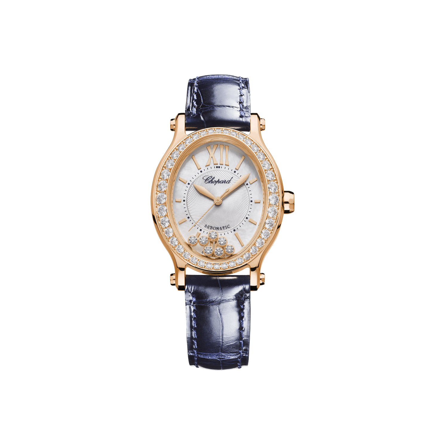 Chopard Happy Sport Women diamond watch FRONT