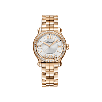 Chopard Happy Sport Femme - Montre diamant FRONT
