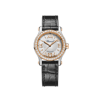 Chopard Happy Sport Femme - Montre diamant FRONT