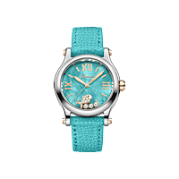 Chopard Happy Sport系列 女性 diamond watch FRONT