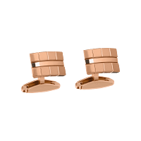 Ice Cube Curved Cufflinks